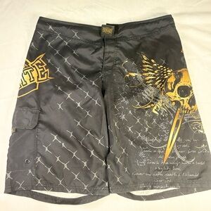 MMA Elite Y2K Board Swim Shorts | $20